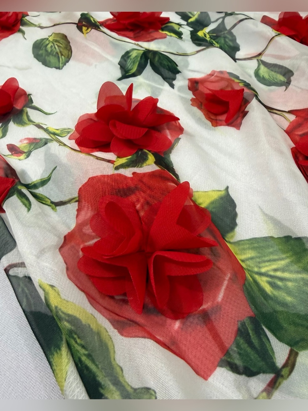 🌹 New with Tags AKIRA White Sheer Maxi Skirt – Size Large - Picture 9 of 11